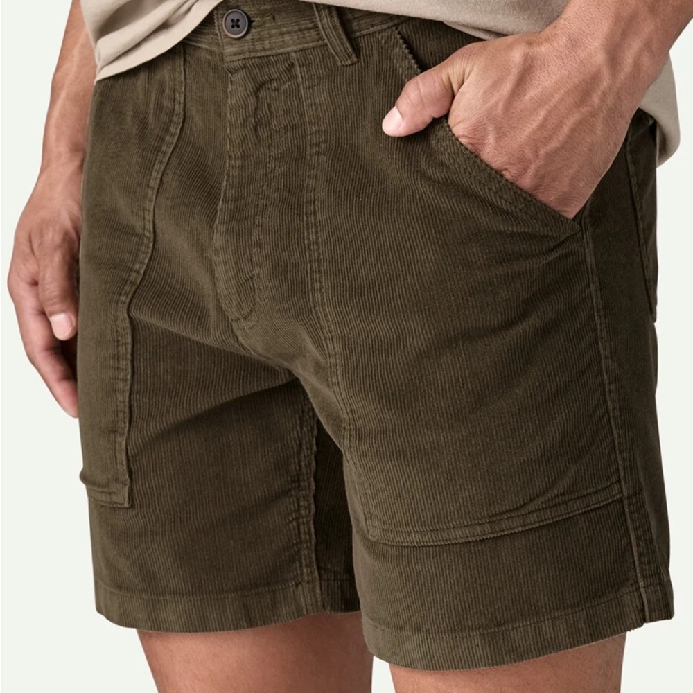 NWOT Patagonia Men's Men's Organic Cotton Cord Utility Shorts